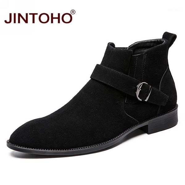 jintoho cow suede men ankle boots fashion men pointed toe work safety shoes winter boots casual male booties1, Black
jintoho cow suede men ankle boots fashion men pointed toe work safety shoes winter boots casual male booties1, Black