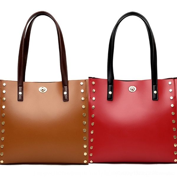 bhhit 2020 new fashion women's handbaghandbag handbagoil wax atmin rivets versatile high capacity tote bag handbag shoulder one skin
bhhit 2020 new fashion women's handbaghandbag handbagoil wax atmin rivets versatile high capacity tote bag handbag shoulder one skin