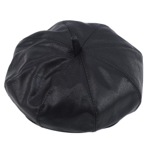 wholesale 4 colors pu leather berets for women fashion ladies black caps stewardess red gray beret autumn winter artist hats, Blue;gray
wholesale 4 colors pu leather berets for women fashion ladies black caps stewardess red gray beret autumn winter artist hats, Blue;gray