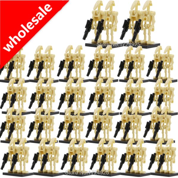 wholesale 100pcs/lot battle droid figures model set building blocks kits brick toys for children 1008
wholesale 100pcs/lot battle droid figures model set building blocks kits brick toys for children 1008