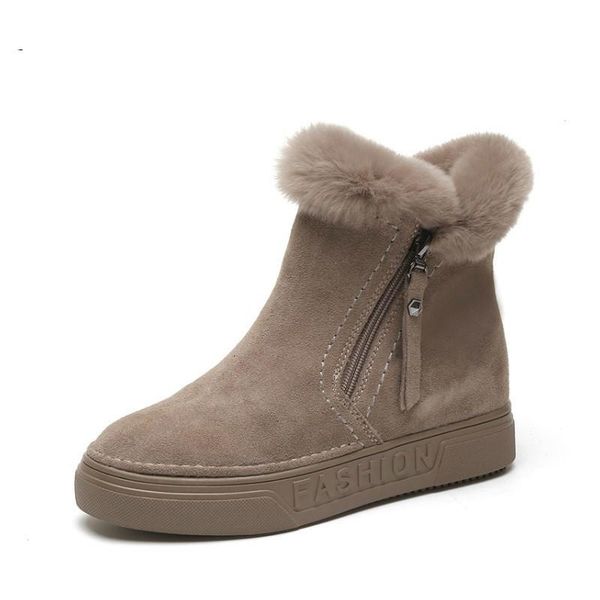 winter boots warm snow boots suede leather women shoes 2020 plus size wedges non-slip women, Black
winter boots warm snow boots suede leather women shoes 2020 plus size wedges non-slip women, Black