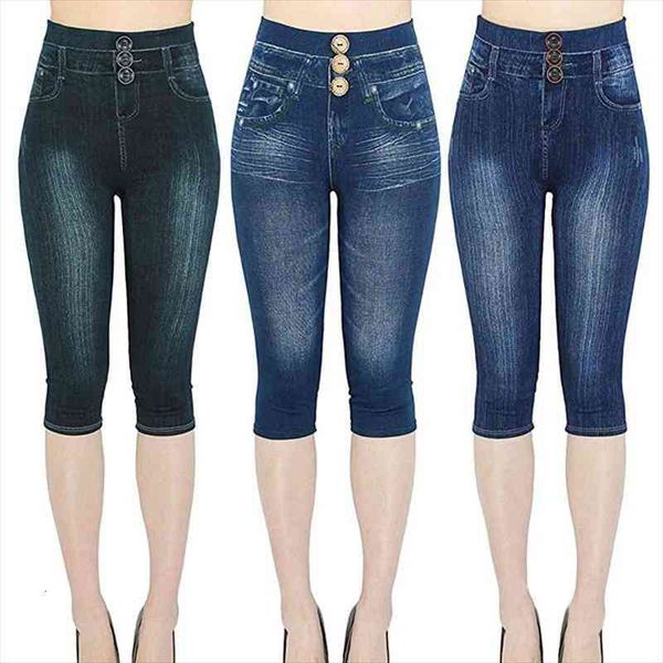 faux jeans leggings woman stretch printed short leggins pants summer breeches high waist perfect fit jeans jeggings, Black
faux jeans leggings woman stretch printed short leggins pants summer breeches high waist perfect fit jeans jeggings, Black