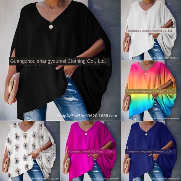 2020 women's coat loose personality oversized printed 2020 women's coat t-shirt loose personality oversized t-shirt printed to, White
2020 women's coat loose personality oversized printed 2020 women's coat t-shirt loose personality oversized t-shirt printed to, White