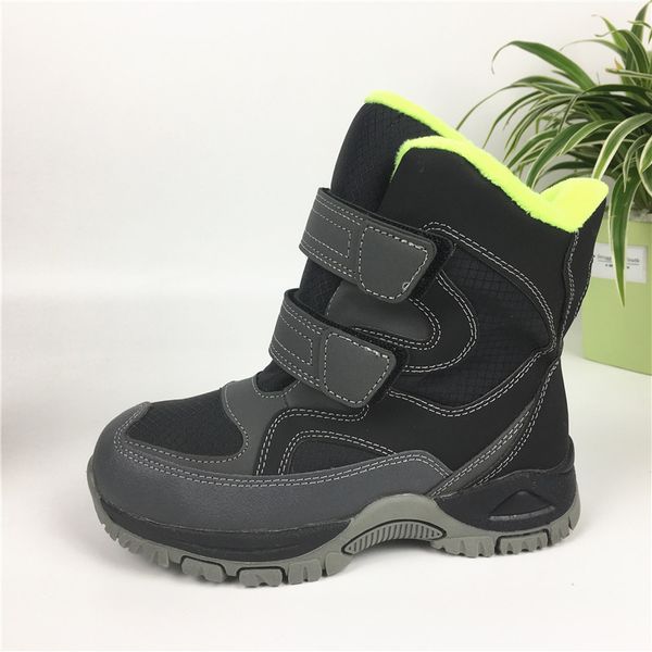super quality 1pair natural wool snow boots leather ski children winter warm boot shoes, kid boy shoes, Black;grey
super quality 1pair natural wool snow boots leather ski children winter warm boot shoes, kid boy shoes, Black;grey