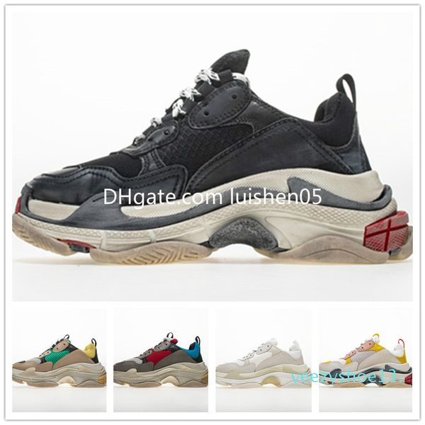 2019 fashion paris 17fw triple-s sneaker тройной s casual luxury папа обувь для мужского женского бежевого черного спорта тенниса walkning ч, Black
2019 fashion paris 17fw triple-s sneaker тройной s casual luxury папа обувь для мужского женского бежевого черного спорта тенниса walkning ч, Black