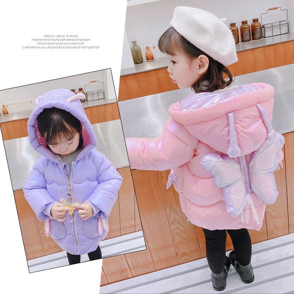 winter padded 2020 foreign style girl's clothing korean edition thickened bright face down jacket thermal cotton, Blue;gray
winter padded 2020 foreign style girl's clothing korean edition thickened bright face down jacket thermal cotton, Blue;gray