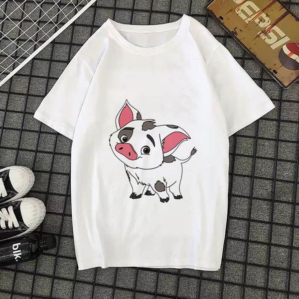 cartoon pig print female t shirt kawaii harajuku graphic t shirt female summer fashion retro womens top, White
cartoon pig print female t shirt kawaii harajuku graphic t shirt female summer fashion retro womens top, White
