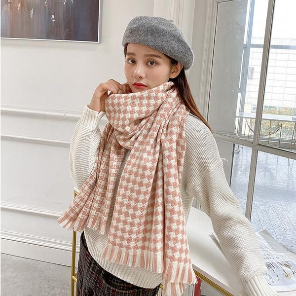 scarves ouoi fringed bib women korean imitation cashmere autumn and winter small plaid shawl scarf, Blue;gray
scarves ouoi fringed bib women korean imitation cashmere autumn and winter small plaid shawl scarf, Blue;gray
