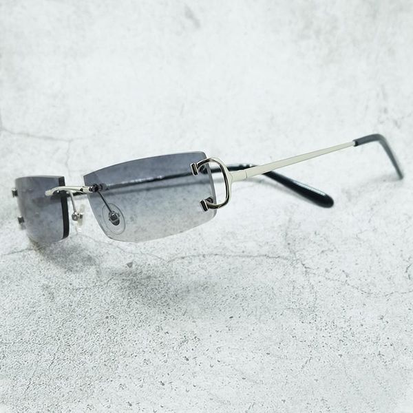Wire c Men and Women Carter Hiphop Vintage Eyewear Brand Name Shades Rimless Sun Glasses Summer Sunglasses
Wire c Men and Women Carter Hiphop Vintage Eyewear Brand Name Shades Rimless Sun Glasses Summer Sunglasses