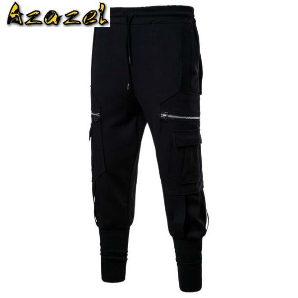 2020 autumn and winter new male hip hop harem pants elastic waist and leg pants mne fashion joggers trousers, Black
2020 autumn and winter new male hip hop harem pants elastic waist and leg pants mne fashion joggers trousers, Black