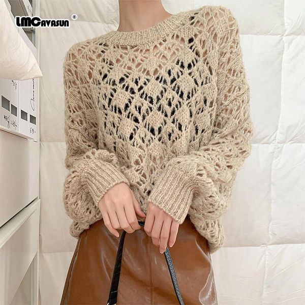 2020 korean version new in autumn winter simple round neck loose solid color pullover long sleeve hollow sweater women m306, White;black
2020 korean version new in autumn winter simple round neck loose solid color pullover long sleeve hollow sweater women m306, White;black