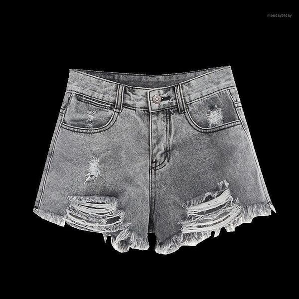 mumuzi 2019 xxl high waist denim shorts women casual summer gray jeans short hole ripped ladies shorts femme1, White;black
mumuzi 2019 xxl high waist denim shorts women casual summer gray jeans short hole ripped ladies shorts femme1, White;black