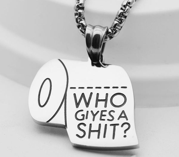 necklaces men's toilet paper pendant stainless steel chain necklaces big simple fashion jewelry on the neck11, Silver
necklaces men's toilet paper pendant stainless steel chain necklaces big simple fashion jewelry on the neck11, Silver