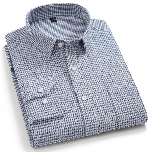 aoliwen brand 2020 men's gray plaid flannel shirt chest pocket fashion casual business office long sleeve dress fit shirt1, White;black
aoliwen brand 2020 men's gray plaid flannel shirt chest pocket fashion casual business office long sleeve dress fit shirt1, White;black