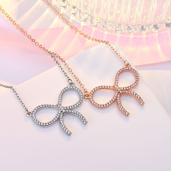jewelry bowknot necklace women's clavicle chain korean version simple ins niche design fan bingbing same style chain, Silver
jewelry bowknot necklace women's clavicle chain korean version simple ins niche design fan bingbing same style chain, Silver
