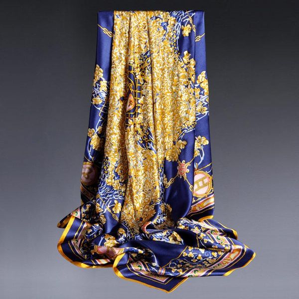 scarves 2021 hangzhou 100% real silk scarf square 110*110cm brand big wrap,shawls for ladies printed bandana, Blue;gray
scarves 2021 hangzhou 100% real silk scarf square 110*110cm brand big wrap,shawls for ladies printed bandana, Blue;gray
