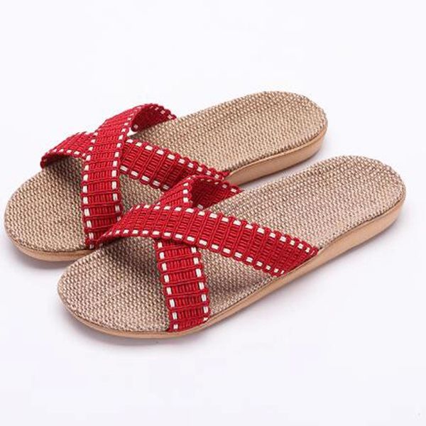 women's summer flat sandals outside red linen slippers indoor bathroom home flax slippers women slides beach flip flops shoes #ev4x, Black
women's summer flat sandals outside red linen slippers indoor bathroom home flax slippers women slides beach flip flops shoes #ev4x, Black
