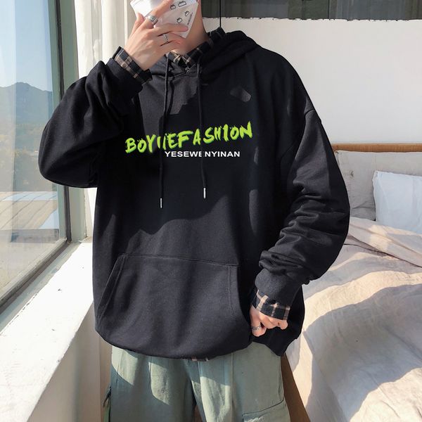2020 marks autumn winter the of high-quality men mark new letter casual fashion clothing heavyset man hoodies, Black
2020 marks autumn winter the of high-quality men mark new letter casual fashion clothing heavyset man hoodies, Black