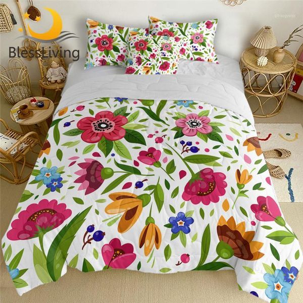 blessliving flowers duvet colorful air-conditioning bed cover floral summer blanket kids girls leaf plant bedding quilt 4-piece1
blessliving flowers duvet colorful air-conditioning bed cover floral summer blanket kids girls leaf plant bedding quilt 4-piece1