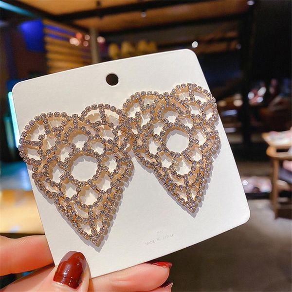 dangle & chandelier fyuan fashion hollow heart crystal drop earrings for women geometric rhinestone statement jewelry gifts, Silver
dangle & chandelier fyuan fashion hollow heart crystal drop earrings for women geometric rhinestone statement jewelry gifts, Silver