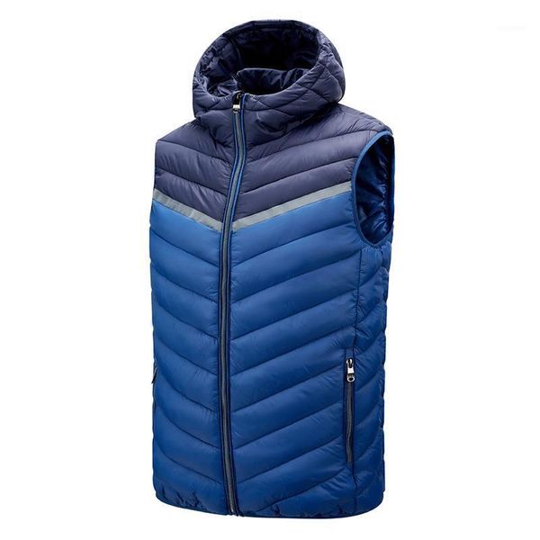 men sleeveless jacket men down vest men's warm thick hooded coats male work waistcoat fashion hooded jacket vest1, Black;white
men sleeveless jacket men down vest men's warm thick hooded coats male work waistcoat fashion hooded jacket vest1, Black;white