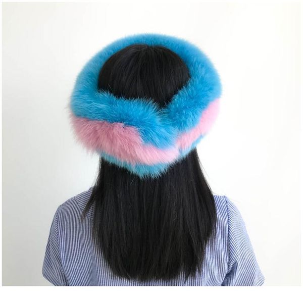 women real fur headband winter autumn natural fox fur headbands ladies luxury whole skin double color custom fur h jlleow, White
women real fur headband winter autumn natural fox fur headbands ladies luxury whole skin double color custom fur h jlleow, White
