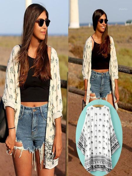 modern fashion women elephant printed half sleeve kimono cardigan female summer autumn open stitch coat soft coat1, Black;brown
modern fashion women elephant printed half sleeve kimono cardigan female summer autumn open stitch coat soft coat1, Black;brown