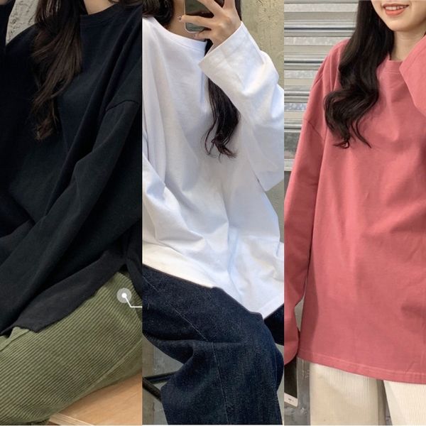 y0c98 2020 korean version side versatile frosted of slit coat with ins white base coat loose long sleeve t-shirt women's autumn fbqfy
y0c98 2020 korean version side versatile frosted of slit coat with ins white base coat loose long sleeve t-shirt women's autumn fbqfy