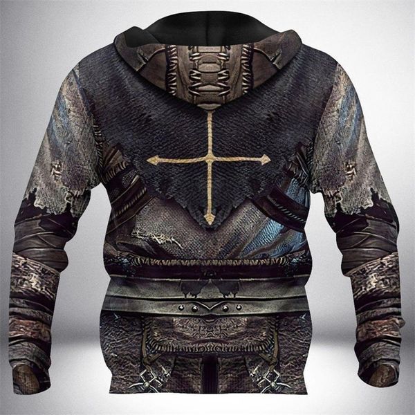 knight templar armor 3d all over printed hoodie for men/women harajuku fashion hooded sweatshirt casual jacket pullover kj010 201114, Black
knight templar armor 3d all over printed hoodie for men/women harajuku fashion hooded sweatshirt casual jacket pullover kj010 201114, Black