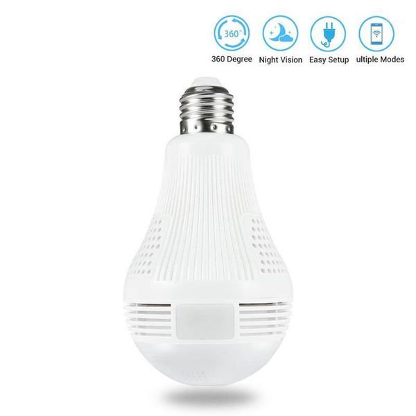 cameras fisheye bulb lamp ip camera 360 degree home security burglar led light 960p wireless panoramic wifi cctv1
cameras fisheye bulb lamp ip camera 360 degree home security burglar led light 960p wireless panoramic wifi cctv1