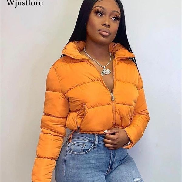 wjustforu cropped puffer jacket for women streetwear warm parka down thick bubble coat couple wear short jacket outwear clothing 201029, Black
wjustforu cropped puffer jacket for women streetwear warm parka down thick bubble coat couple wear short jacket outwear clothing 201029, Black