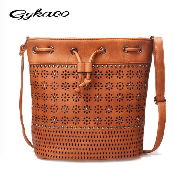 gykaeo 2020 зимняя женщины bucket bag vintage rivet выдалбливают crossbody сумка сумки pu кожа сумка bolsa feminina
gykaeo 2020 зимняя женщины bucket bag vintage rivet выдалбливают crossbody сумка сумки pu кожа сумка bolsa feminina
