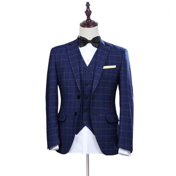 classic style blue groom tuxedos groomsman suit man suit as wedding homecoming suits (jacket+pants+vest)1, White;black
classic style blue groom tuxedos groomsman suit man suit as wedding homecoming suits (jacket+pants+vest)1, White;black
