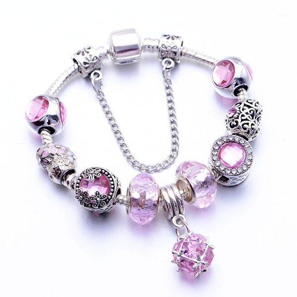 delicate pink crystal geometric pendant bracelet for women party lover valentine's day gifts jewelry1, Black
delicate pink crystal geometric pendant bracelet for women party lover valentine's day gifts jewelry1, Black