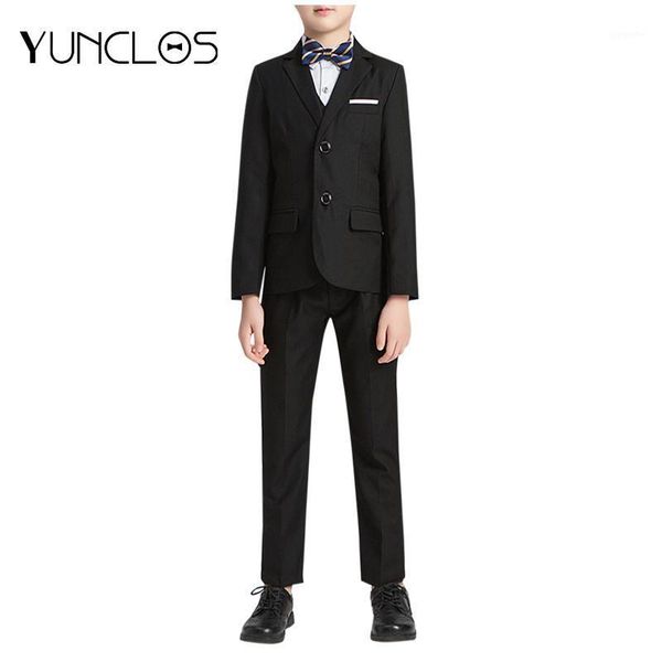 yunclos children suits british classic casual suits boy's five-piece solid suit (jacket +shirt+ vest + pants + bow tie)1, White;black
yunclos children suits british classic casual suits boy's five-piece solid suit (jacket +shirt+ vest + pants + bow tie)1, White;black