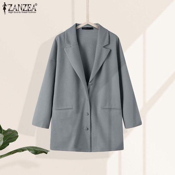 zanzea wool coats women ladies winter solid cardigans casual turn down collar overwear plus size 5xl female long sleeve outwear1, Black
zanzea wool coats women ladies winter solid cardigans casual turn down collar overwear plus size 5xl female long sleeve outwear1, Black
