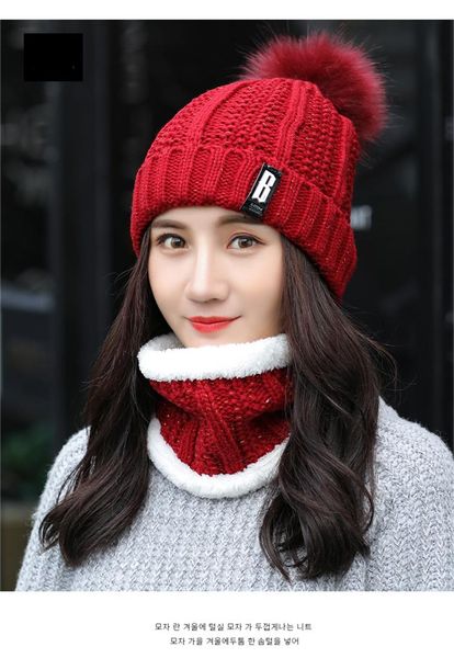 new girl winter hats women with bib cute warm velvet wool hat female thicking riding windproof knit hat skullies beanie caps set bbyicj, Black;white
new girl winter hats women with bib cute warm velvet wool hat female thicking riding windproof knit hat skullies beanie caps set bbyicj, Black;white