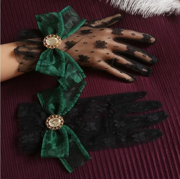 women' transparent big bow flower lace glove female spring summer thin sunscreen club party dancing driving glove r3092, Blue;gray
women' transparent big bow flower lace glove female spring summer thin sunscreen club party dancing driving glove r3092, Blue;gray