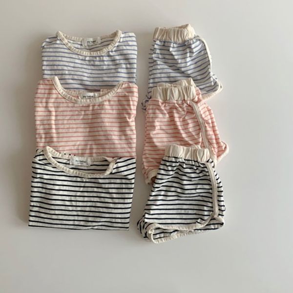 milancel baby clothing set striped tee and shorts 2 pcs baby boys clothes pure cotton infant girls suit y200803, White
milancel baby clothing set striped tee and shorts 2 pcs baby boys clothes pure cotton infant girls suit y200803, White