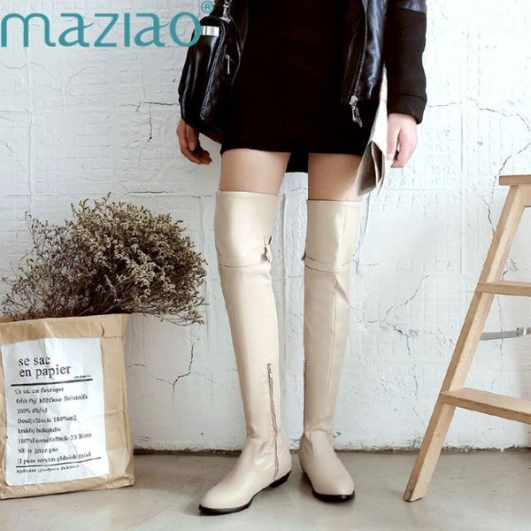 big size 34-48 over the knee boots women pu pointed toe autumn winter fashion boots high heels shoes female maziao1, Black
big size 34-48 over the knee boots women pu pointed toe autumn winter fashion boots high heels shoes female maziao1, Black