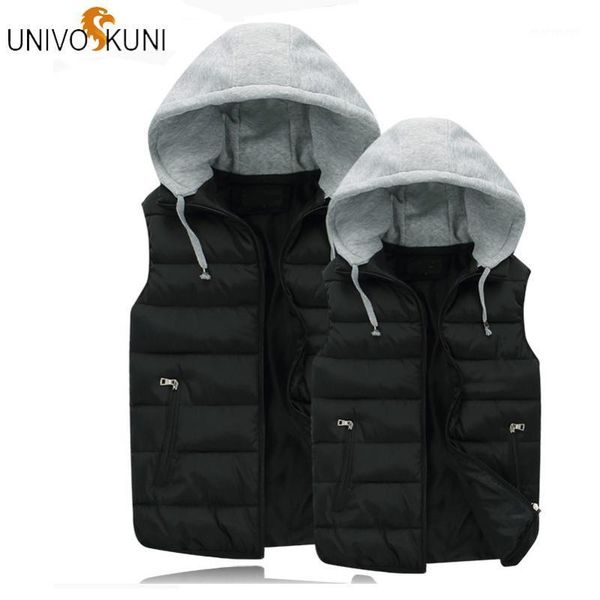 men's vests univos kuni 2021 autumn fashion male winter jackets thick sleeveless vest style men's casual coats warm outerwear j328, Black;white
men's vests univos kuni 2021 autumn fashion male winter jackets thick sleeveless vest style men's casual coats warm outerwear j328, Black;white