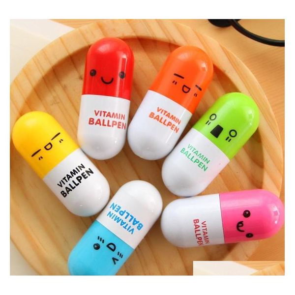 pill ballpoint pen office and school supplies cute school supplies stationery ball pen set office accessories lcj3k, Blue;orange
pill ballpoint pen office and school supplies cute school supplies stationery ball pen set office accessories lcj3k, Blue;orange