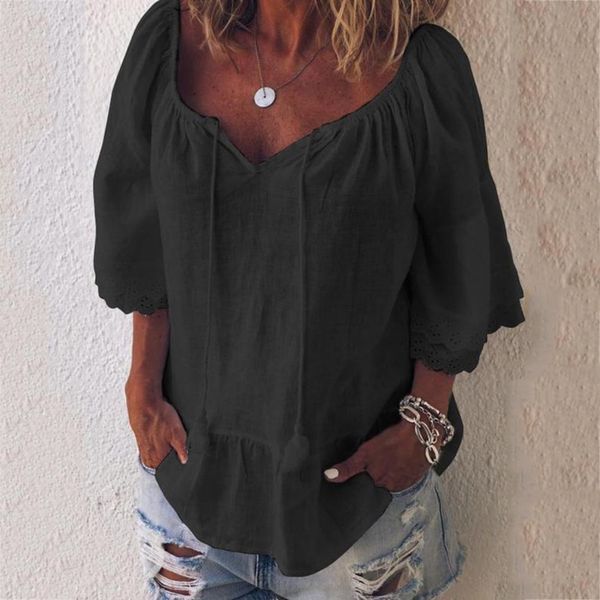 2019 осени тканого обрезанного рукав v-образный вырез ремешка потерять lace shirttop т- для женщин 2019 осени тканого обрезанного рукав v-об, White
2019 осени тканого обрезанного рукав v-образный вырез ремешка потерять lace shirttop т- для женщин 2019 осени тканого обрезанного рукав v-об, White