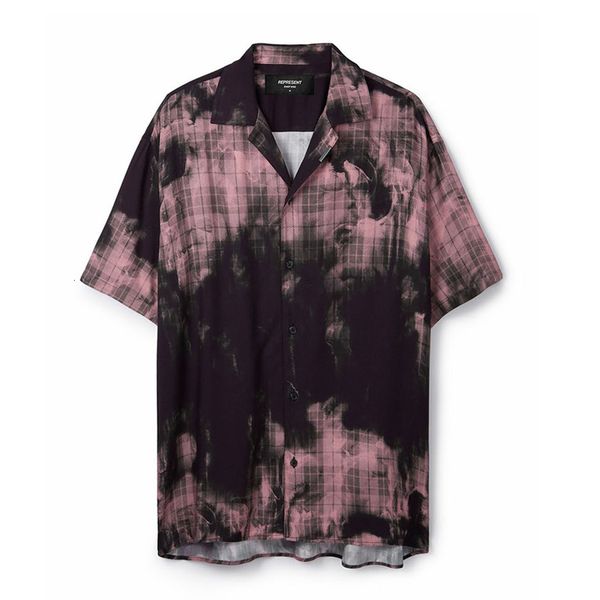 2021 new ss shirt men women loose bleached tartan tee vintage represent tie-dye plaid shirts smgc, White
2021 new ss shirt men women loose bleached tartan tee vintage represent tie-dye plaid shirts smgc, White