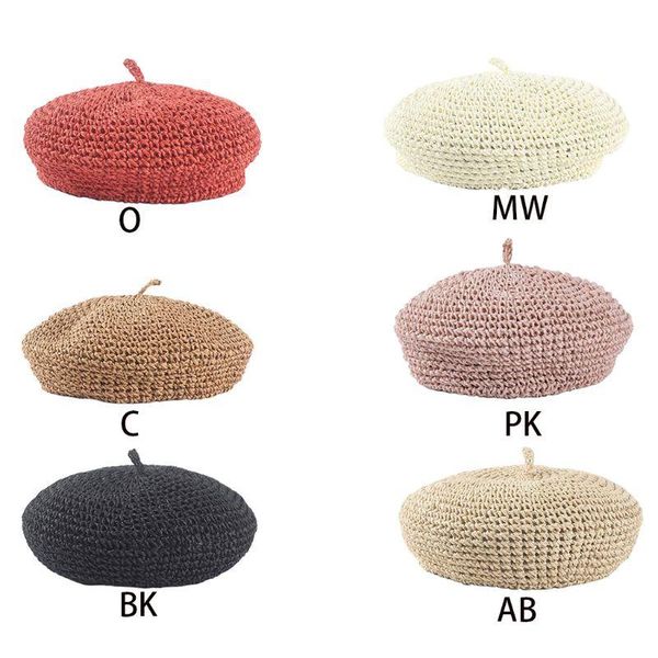 charm lady spring summer beret straw retro literary solid color painter hat fashion women cap, Blue;gray
charm lady spring summer beret straw retro literary solid color painter hat fashion women cap, Blue;gray
