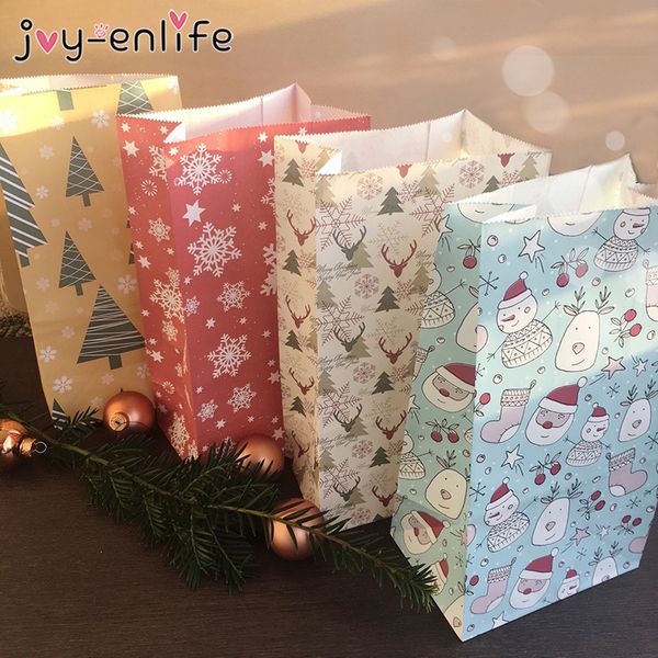 24pcs 4style merry kraft paper snowman snowflake christmas tree candy packing gift bags xmas decoration supplies
24pcs 4style merry kraft paper snowman snowflake christmas tree candy packing gift bags xmas decoration supplies