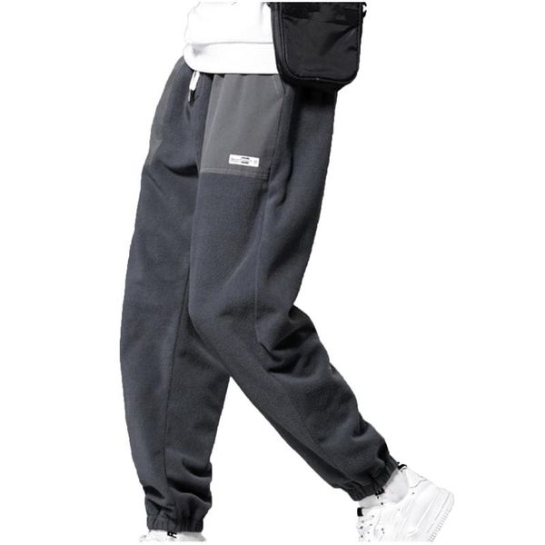 men's pants autumn winter casual solid color keep warm plus velvet long trousers for man male sports, Black
men's pants autumn winter casual solid color keep warm plus velvet long trousers for man male sports, Black