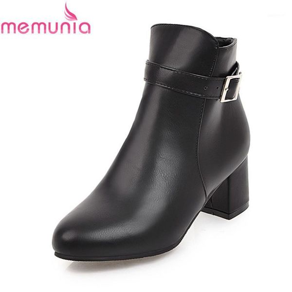 memunia big size 34-44 new arrival 2020 waterproof boots round toe pu leather boots buckle thick heels women's ankle1, Black
memunia big size 34-44 new arrival 2020 waterproof boots round toe pu leather boots buckle thick heels women's ankle1, Black