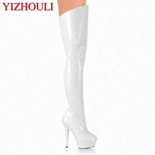 boots thigh high 6 inch heels fashion platform womens over the knee 15cm high-heeled pipe dance, Black
boots thigh high 6 inch heels fashion platform womens over the knee 15cm high-heeled pipe dance, Black