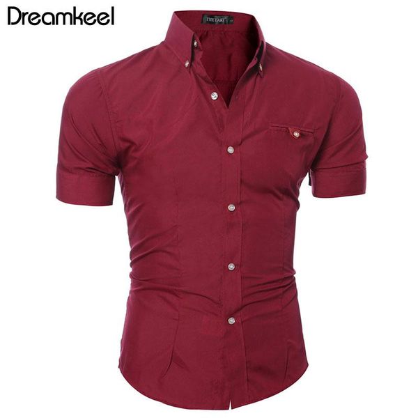 men shirt bussiness luxury lapel button down male short sleeve blouse casual solid hawaiian shirt hit color slim shirts y, White;black
men shirt bussiness luxury lapel button down male short sleeve blouse casual solid hawaiian shirt hit color slim shirts y, White;black